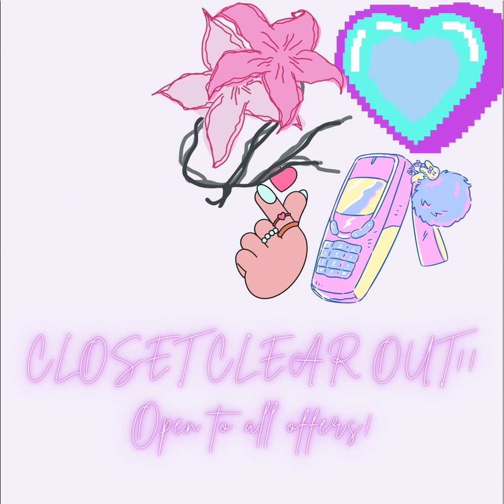 CLOSET CLEAR OUT! 💗